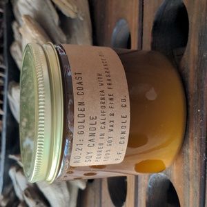 California Golden Coast 12.5 oz Soy Candle, Woody + Aromatic Fragrance